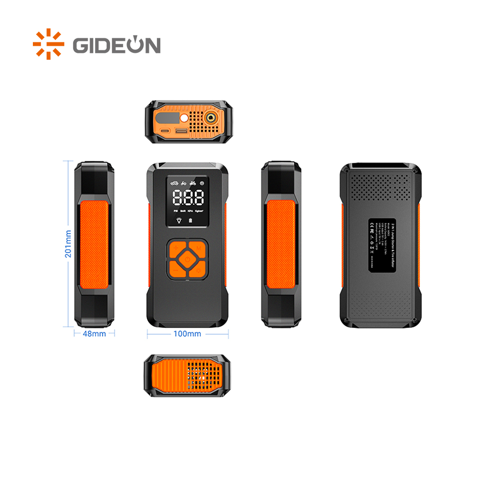 10000mah phương tiện đa chức năng cấp khí khẩn cấp cung cấp điện với đèn LED