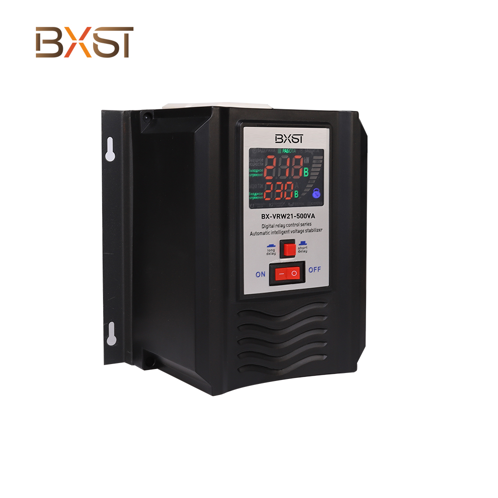 BXST Relay Type Home tự động Bộ điều chỉnh điện áp điện áp VRW21-500VA