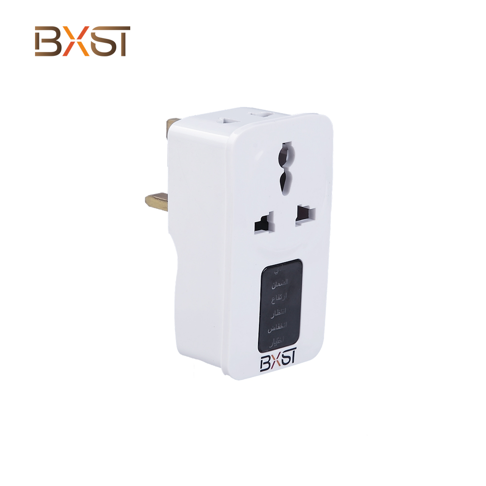 Bộ bảo vệ điện áp BXST UK với hai ổ cắm cho Home V063