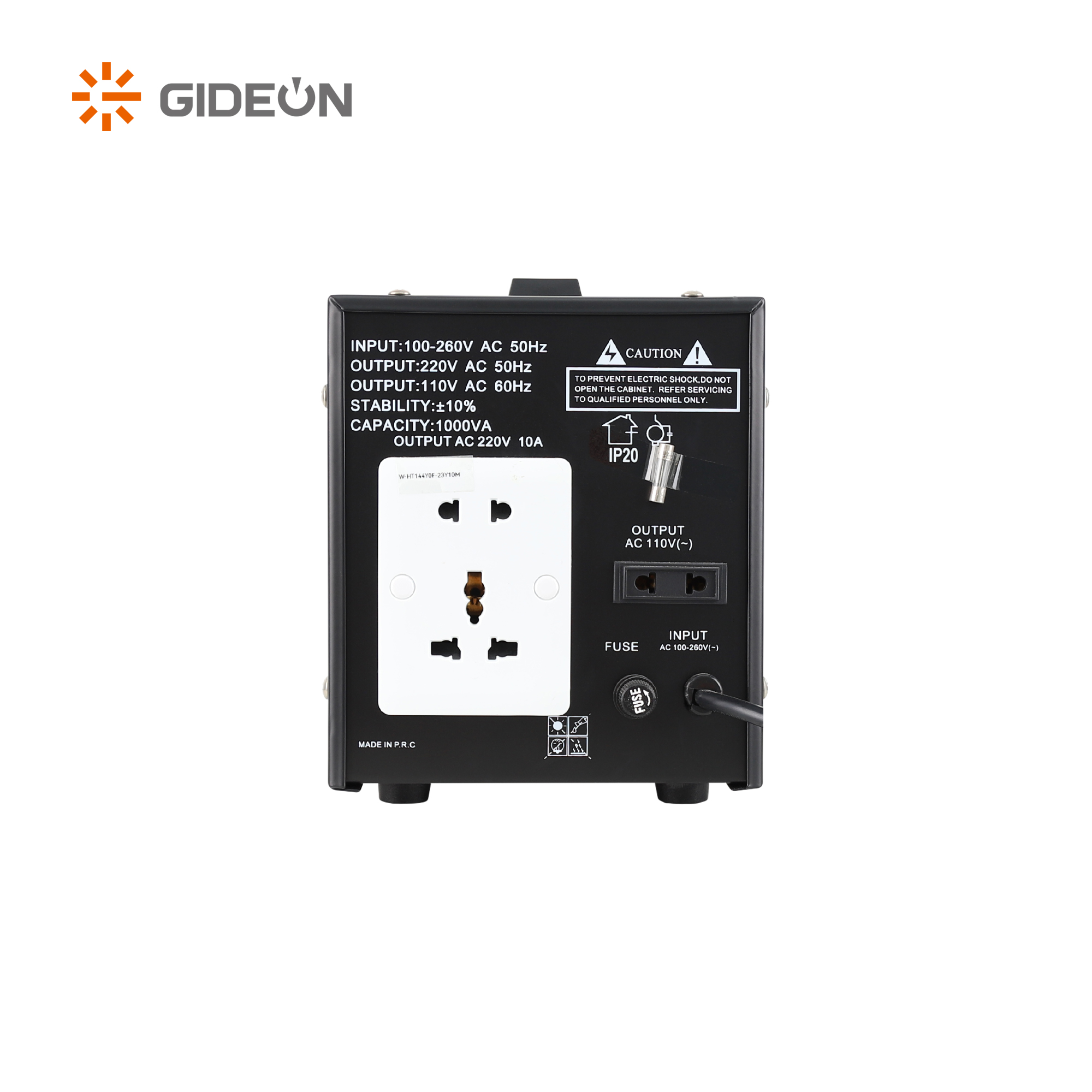 GD-AVR26 500VA-5000VA Ổn định điện áp kỹ thuật số có chức năng độ trễ có thể điều chỉnh cho thiết bị gia dụng