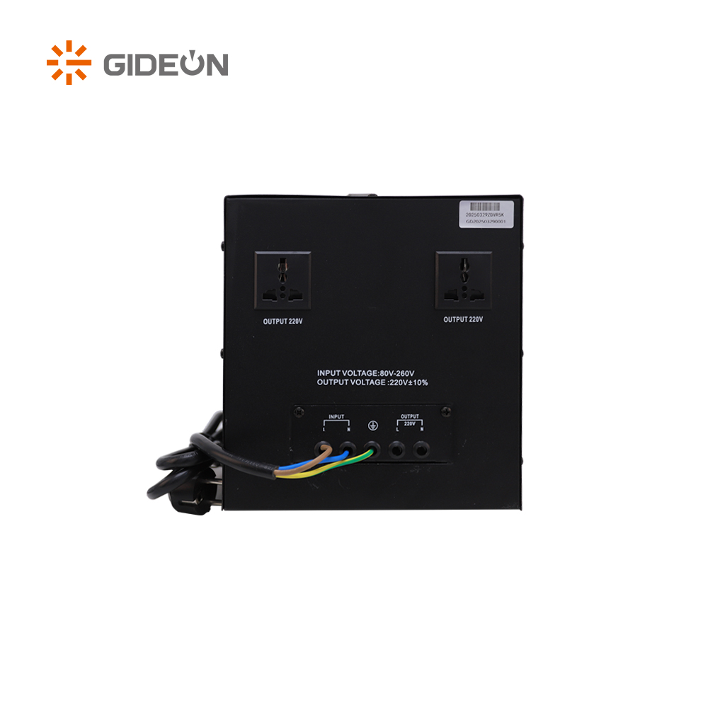 GD-SVC29 Hiển thị kỹ thuật số pha AVR 500VA-5000VA Bộ điều chỉnh ổn định điện áp để sử dụng tại nhà