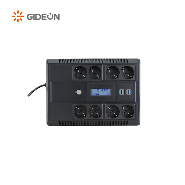 GD-UP01-G 450VA-1000VA AC UPS với màn hình LCD 