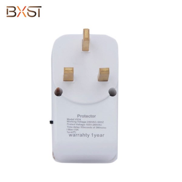 BXST 13A PC Vật liệu UK plug tủ lạnh điện áp điện áp điện áp