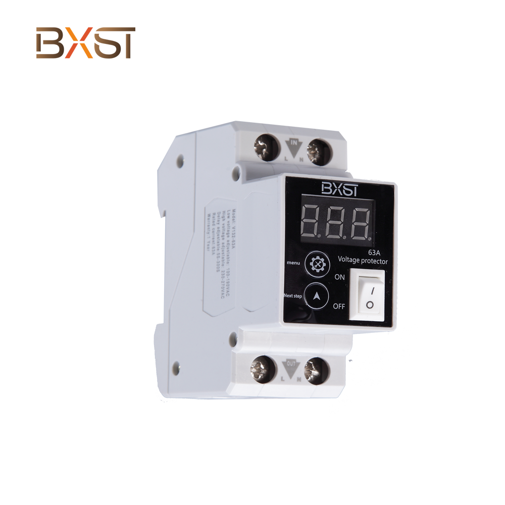 BXST DIN Rail 220V Bảo vệ điện áp pha V132