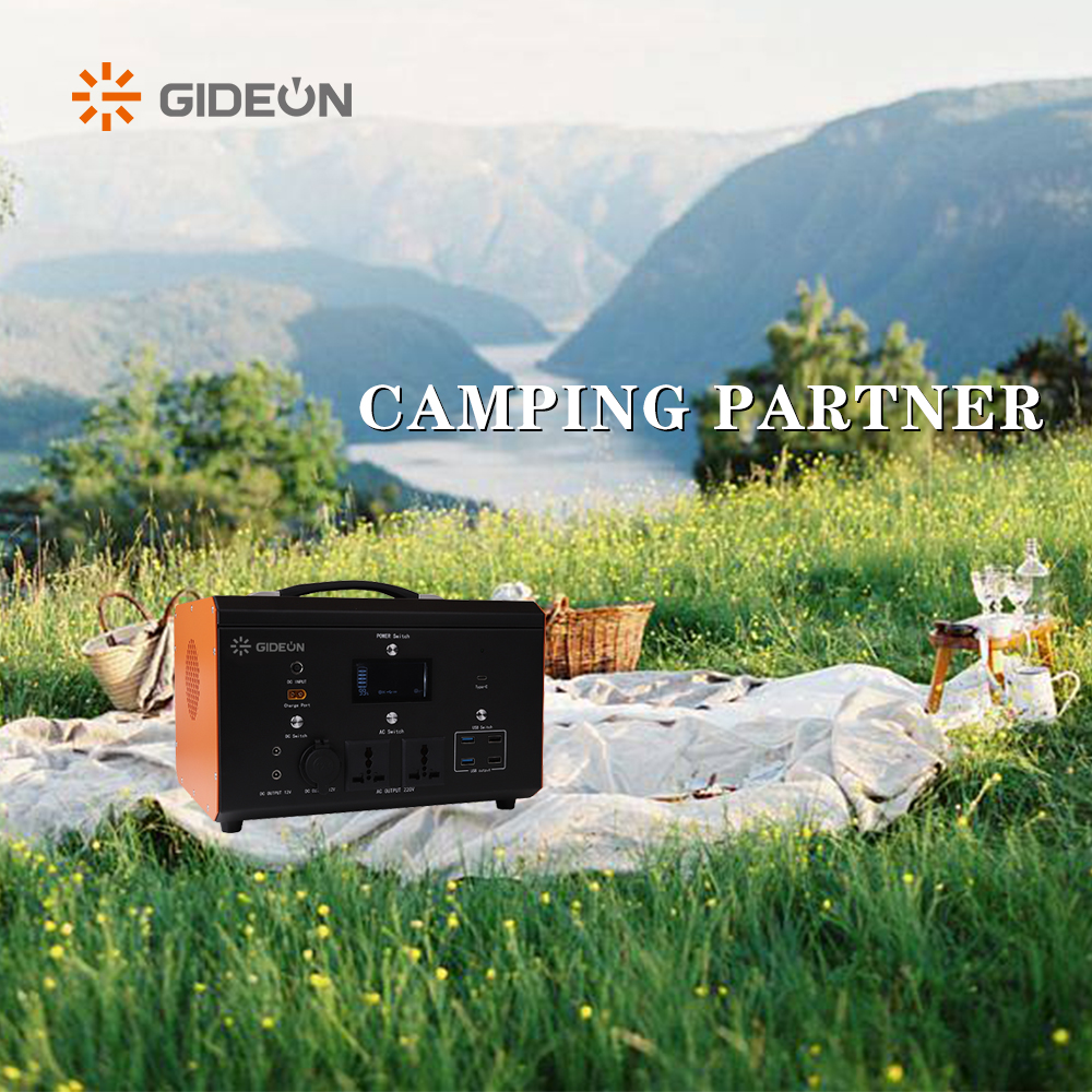 GD-SS018 1200W Dự phòng năng lượng di động công suất cao cho hộ gia đình cắm trại du lịch