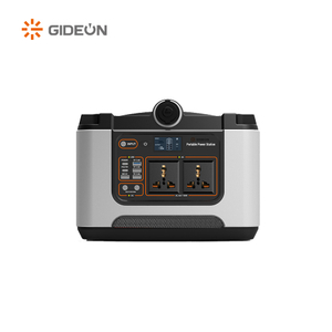 GD-SS012 700W Trạm phát điện di động cắm trại ngoài trời có thể sạc lại bằng năng lượng mặt trời với đầu ra USB