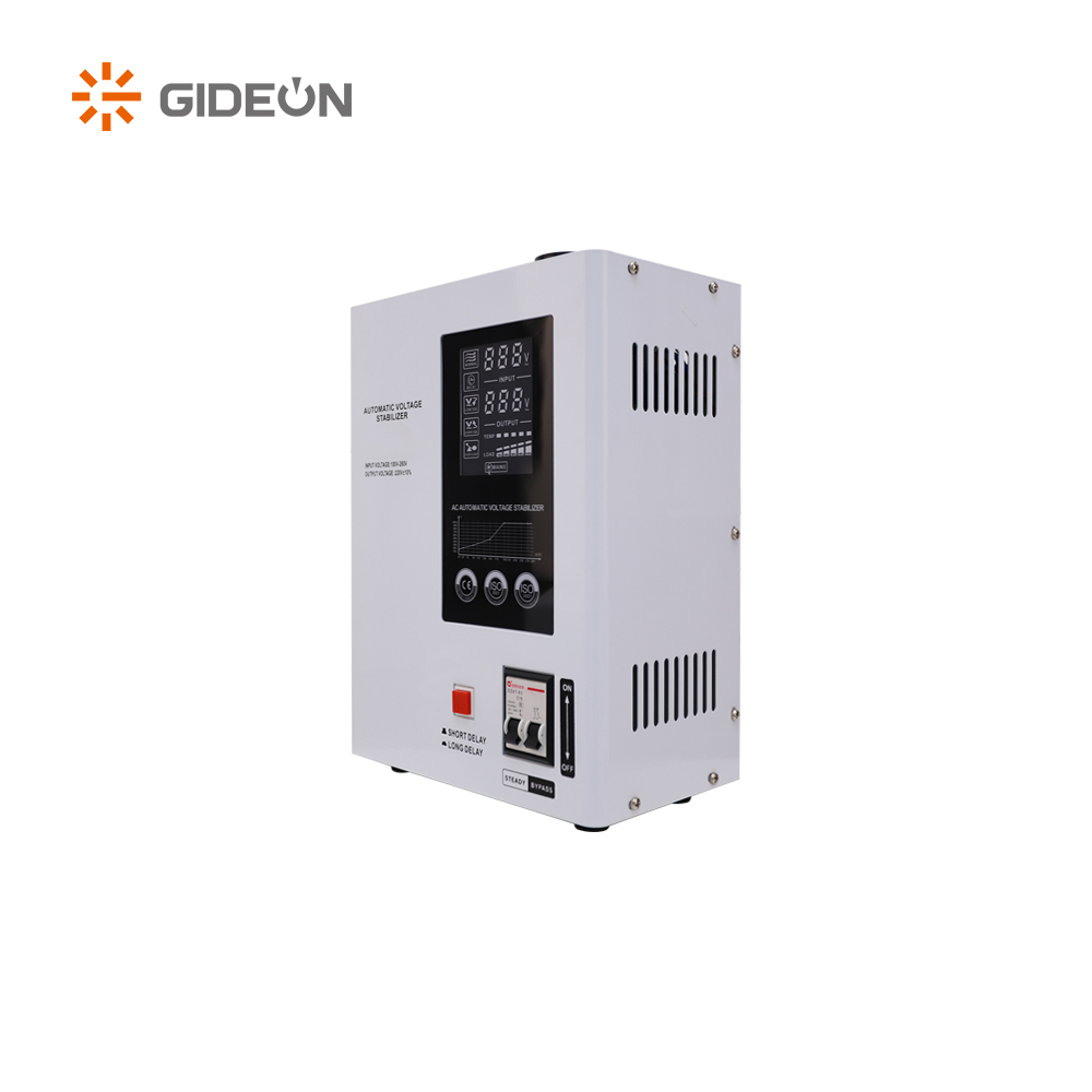 VRW33 Tường gắn trên tường 220V AC Ổn định điện áp tự động Nhà sản xuất AVR có chức năng trễ 