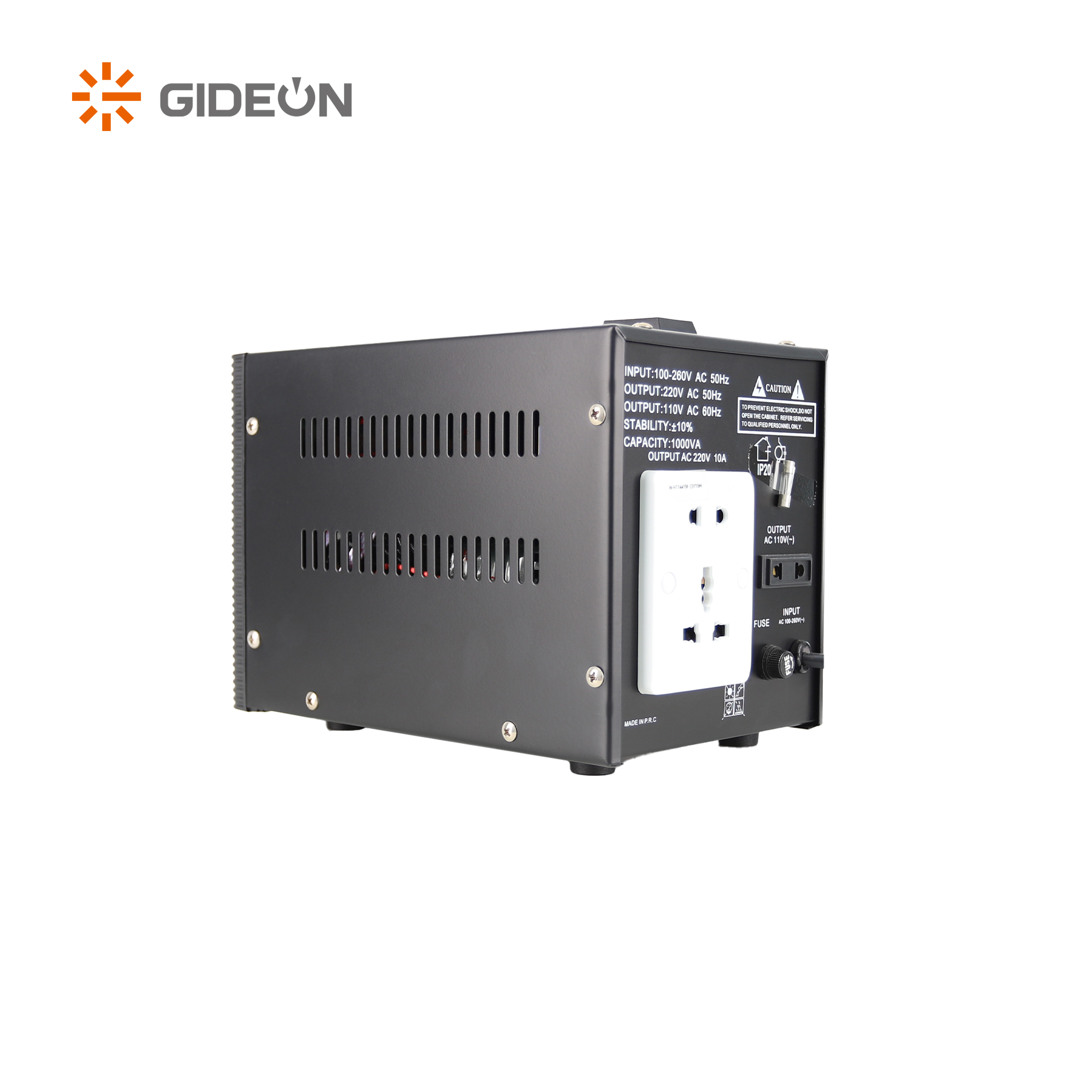 GD-AVR26 500VA-5000VA Ổn định điện áp kỹ thuật số có chức năng độ trễ có thể điều chỉnh cho thiết bị gia dụng