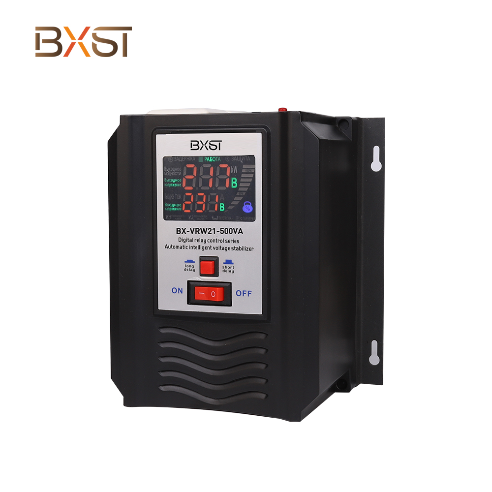 BXST Relay Type Home tự động Bộ điều chỉnh điện áp điện áp VRW21-500VA