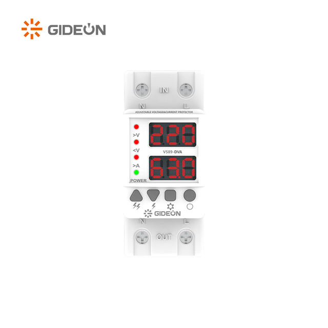 GD-V589-DVA 220V DIN Rail gắn trên đường sắt Điện áp hộ gia đình