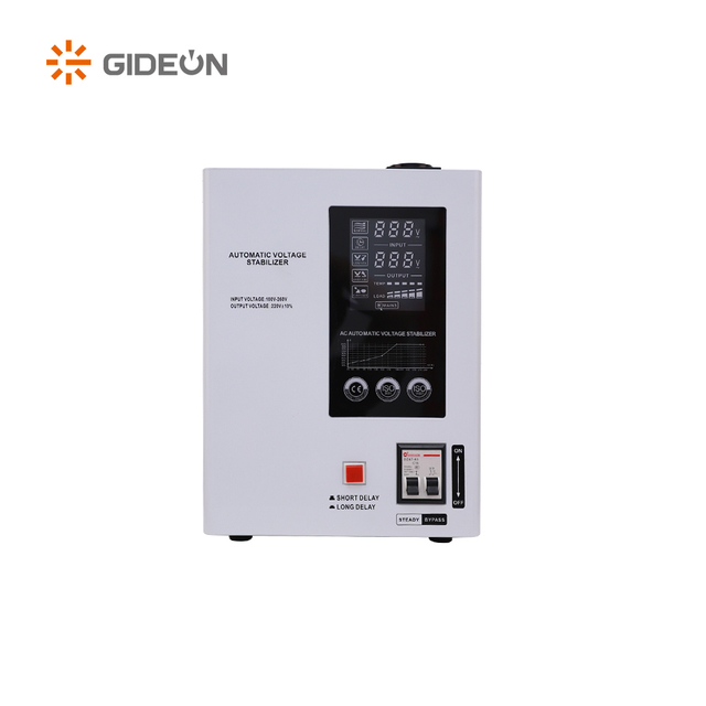 VRW33 Tường gắn trên tường 220V AC Ổn định điện áp tự động Nhà sản xuất AVR có chức năng trễ 
