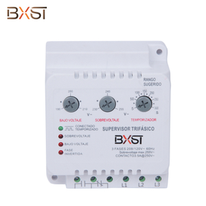 BXST đủ điều kiện DIN Rail 3 Pha bảo vệ điện áp cho Tủ lạnh gia đình V086