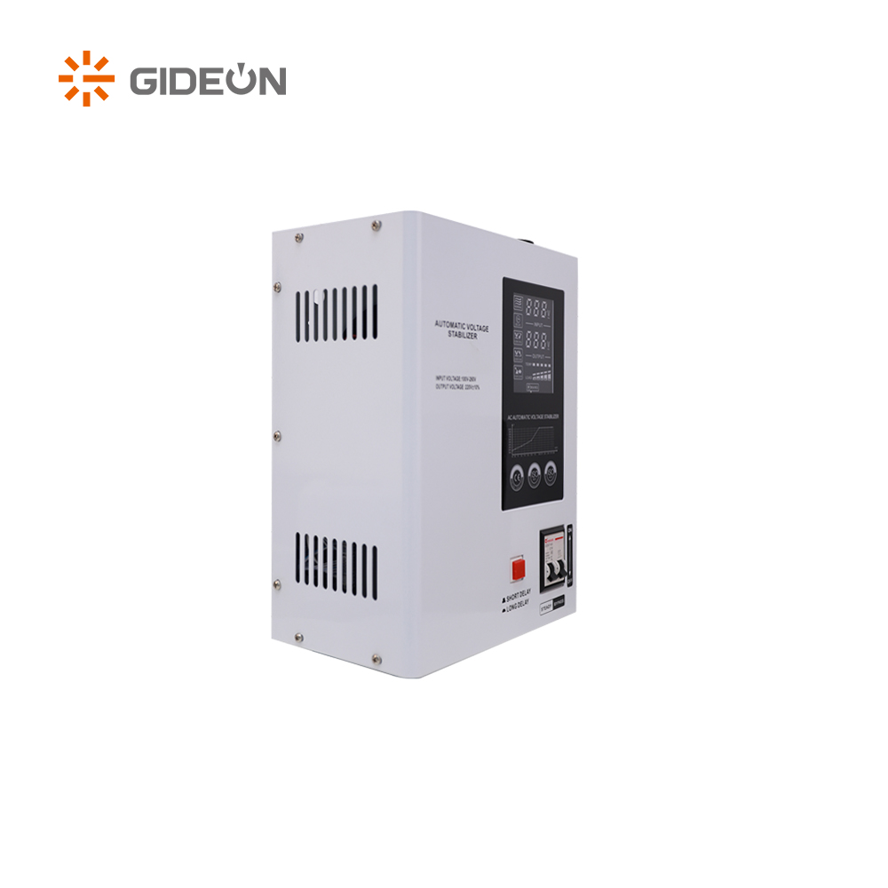 VRW33 Tường gắn trên tường 220V AC Ổn định điện áp tự động Nhà sản xuất AVR có chức năng trễ 