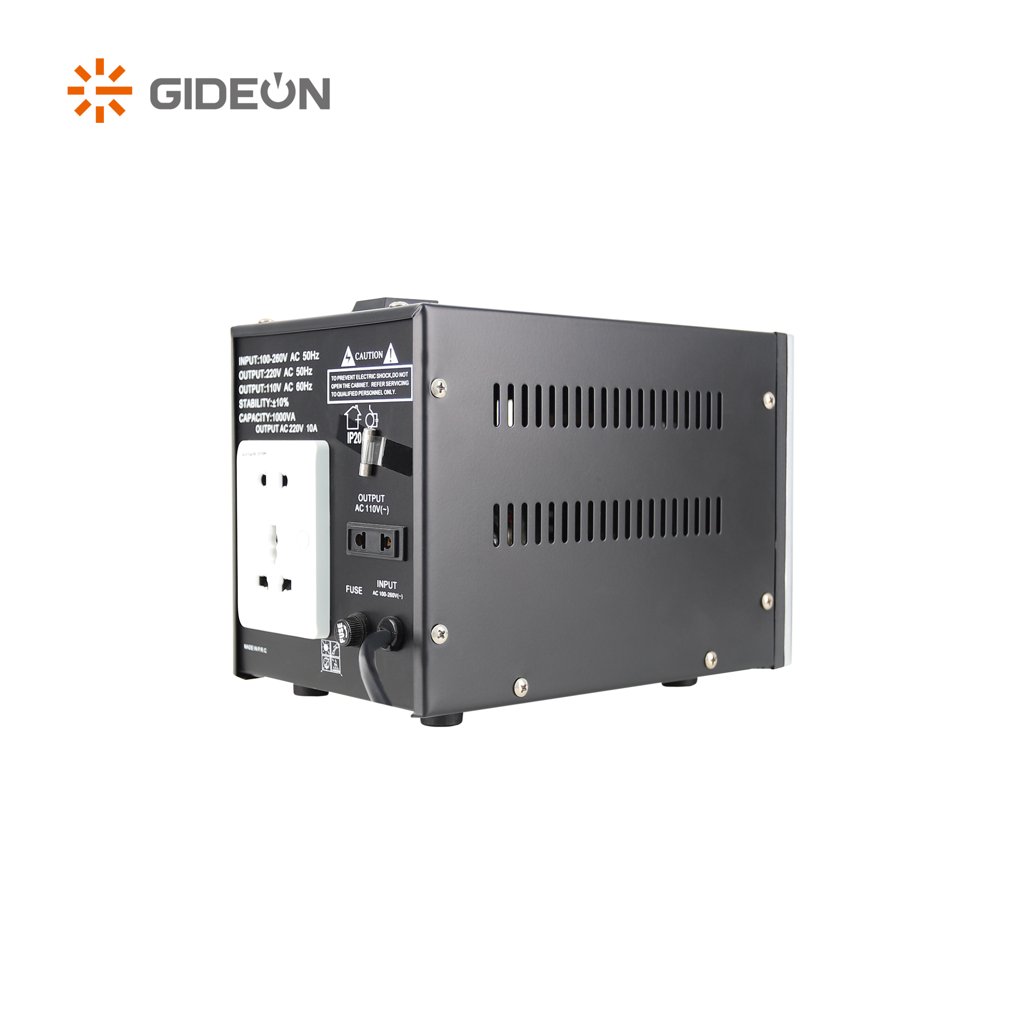 GD-AVR26 500VA-5000VA Ổn định điện áp kỹ thuật số có chức năng độ trễ có thể điều chỉnh cho thiết bị gia dụng