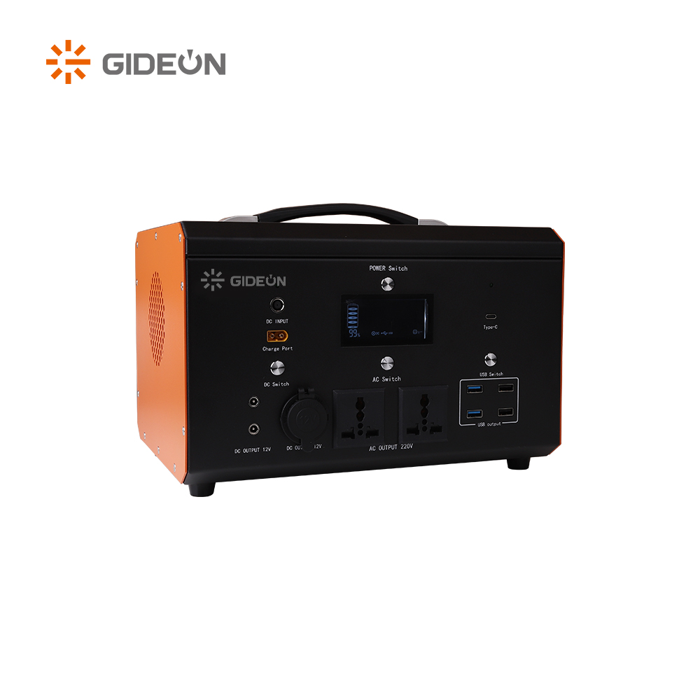 GD-SS018 1200W Dự phòng năng lượng di động công suất cao cho hộ gia đình cắm trại du lịch